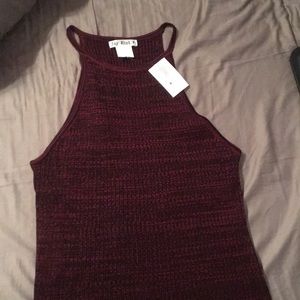 High neck tank top